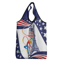 Personalized USA Gymnastics Grocery Bag One For All Summer Sport