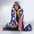 Personalized USA Gymnastics Hooded Blanket One For All Summer Sport