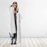 Personalized USA Gymnastics Hooded Blanket One For All Summer Sport