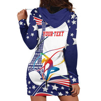 Personalized USA Gymnastics Hoodie Dress One For All Summer Sport - Wonder Print Shop