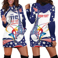 Personalized USA Gymnastics Hoodie Dress One For All Summer Sport - Wonder Print Shop