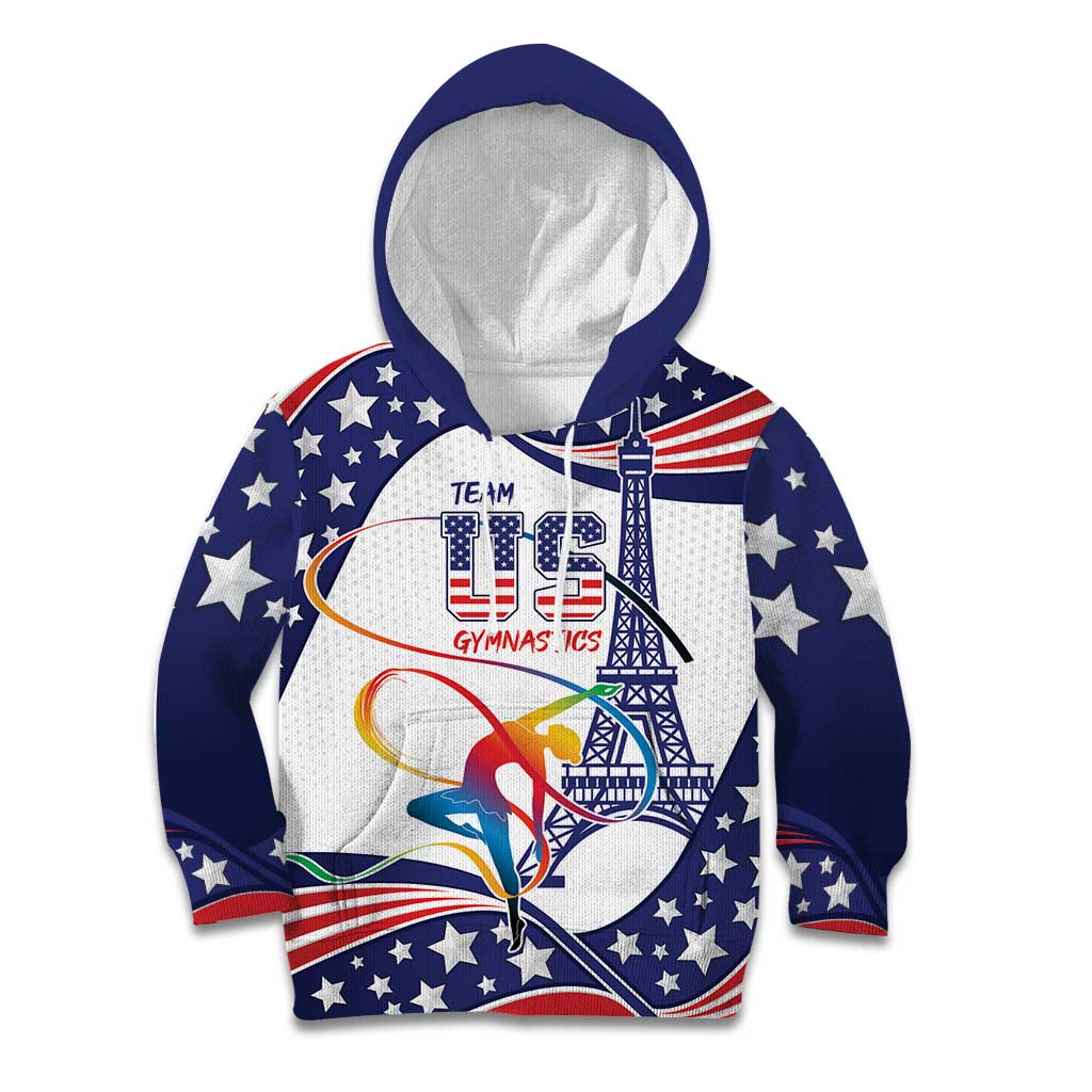 Personalized USA Gymnastics Kid Hoodie One For All Summer Sport - Wonder Print Shop