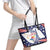 Personalized USA Gymnastics Leather Tote Bag One For All Summer Sport - Wonder Print Shop