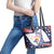 Personalized USA Gymnastics Leather Tote Bag One For All Summer Sport - Wonder Print Shop