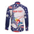 Personalized USA Gymnastics Long Sleeve Button Shirt One For All Summer Sport - Wonder Print Shop