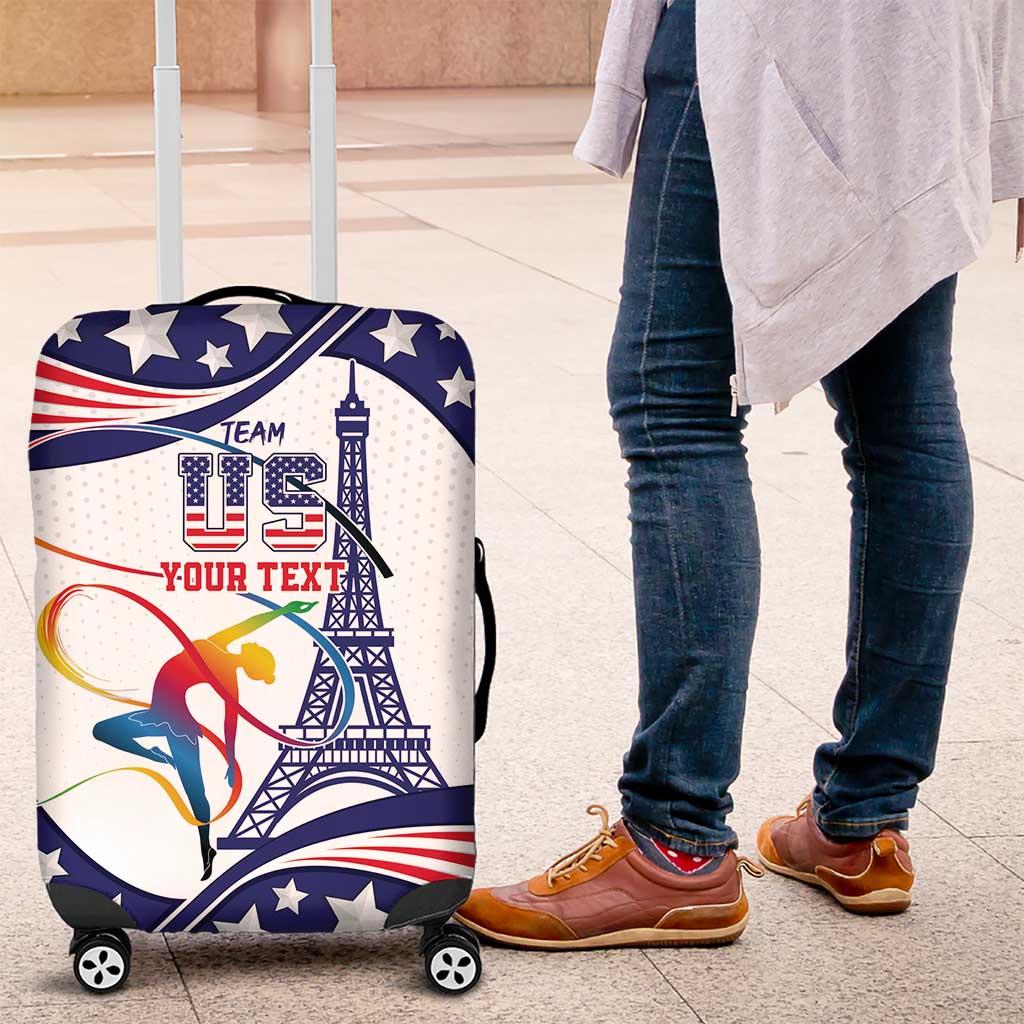 Personalized USA Gymnastics Luggage Cover One For All Summer Sport - Wonder Print Shop