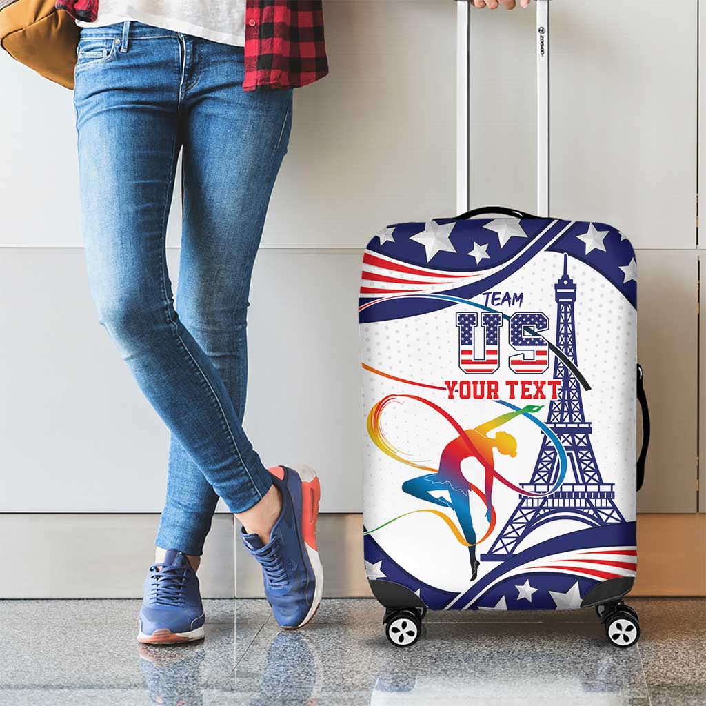 Personalized USA Gymnastics Luggage Cover One For All Summer Sport - Wonder Print Shop