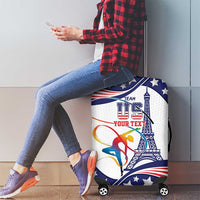 Personalized USA Gymnastics Luggage Cover One For All Summer Sport - Wonder Print Shop