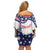 Personalized USA Gymnastics Off Shoulder Short Dress One For All Summer Sport - Wonder Print Shop