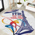 Personalized USA Gymnastics Round Carpet One For All Summer Sport