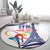 Personalized USA Gymnastics Round Carpet One For All Summer Sport