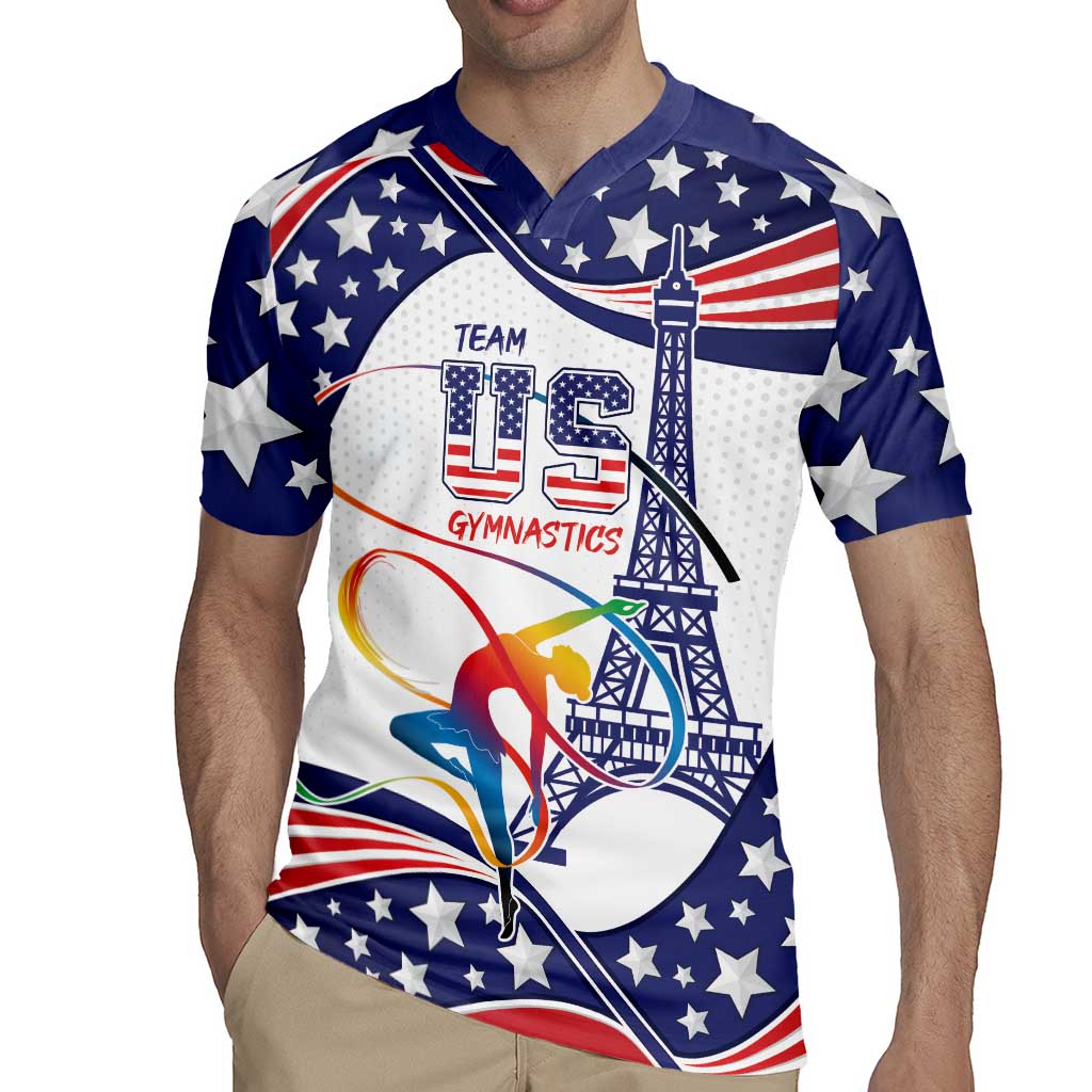 Personalized USA Gymnastics Rugby Jersey One For All Summer Sport - Wonder Print Shop
