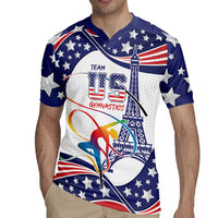 Personalized USA Gymnastics Rugby Jersey One For All Summer Sport - Wonder Print Shop