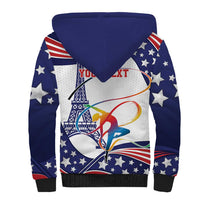 Personalized USA Gymnastics Sherpa Hoodie One For All Summer Sport - Wonder Print Shop