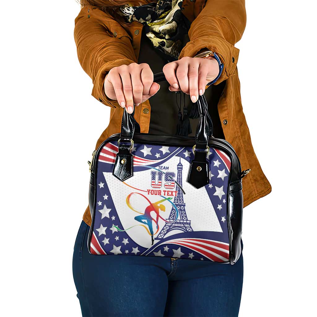 Personalized USA Gymnastics Shoulder Handbag One For All Summer Sport