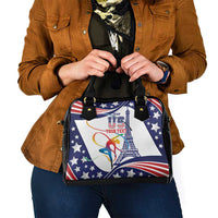 Personalized USA Gymnastics Shoulder Handbag One For All Summer Sport