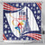 Personalized USA Gymnastics Shower Curtain One For All Summer Sport