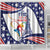 Personalized USA Gymnastics Shower Curtain One For All Summer Sport