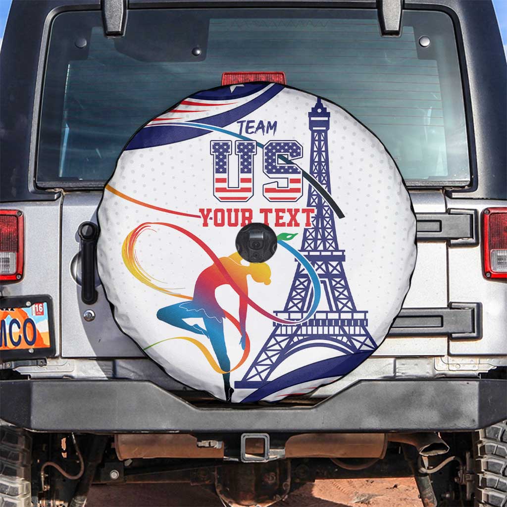 Personalized USA Gymnastics Spare Tire Cover One For All Summer Sport - Wonder Print Shop