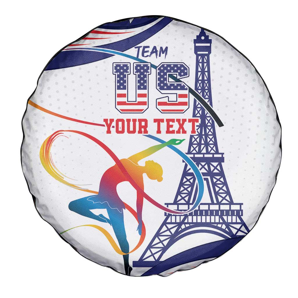 Personalized USA Gymnastics Spare Tire Cover One For All Summer Sport - Wonder Print Shop