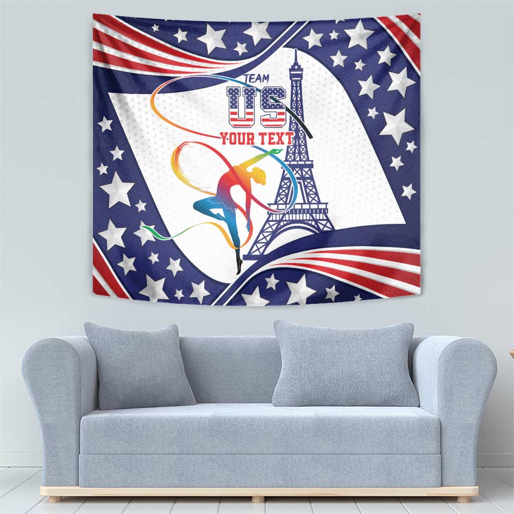 Personalized USA Gymnastics Tapestry One For All Summer Sport - Wonder Print Shop