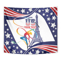 Personalized USA Gymnastics Tapestry One For All Summer Sport - Wonder Print Shop