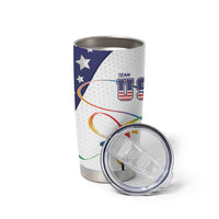Personalized USA Gymnastics Tumbler Cup One For All Summer Sport - Wonder Print Shop