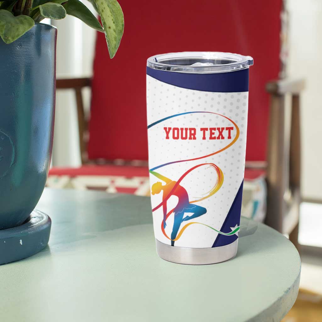 Personalized USA Gymnastics Tumbler Cup One For All Summer Sport - Wonder Print Shop