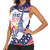 Personalized USA Gymnastics Women Sleeveless Polo Shirt One For All Summer Sport - Wonder Print Shop