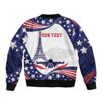 Personalized USA Swimming Bomber Jacket One For All Summer Sport LT9 - Wonder Print Shop