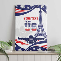Personalized USA Swimming Canvas Wall Art One For All Summer Sport LT9 - Wonder Print Shop