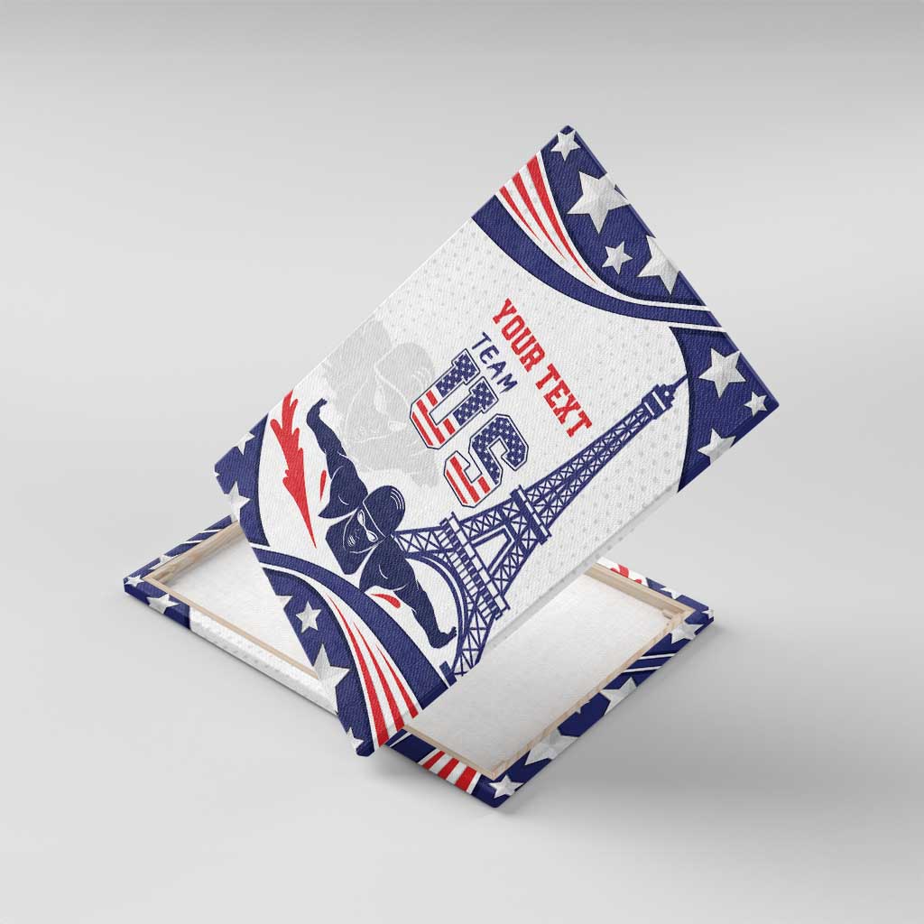 Personalized USA Swimming Canvas Wall Art One For All Summer Sport LT9 - Wonder Print Shop