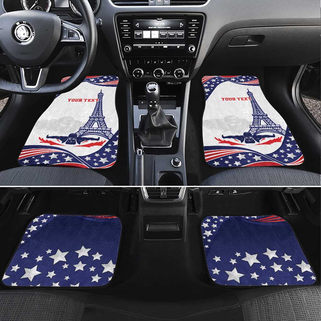 Personalized USA Swimming Car Mats One For All Summer Sport LT9 - Wonder Print Shop