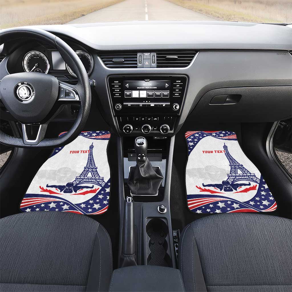 Personalized USA Swimming Car Mats One For All Summer Sport LT9 - Wonder Print Shop