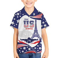 Personalized USA Swimming Family Matching Summer Maxi Dress and Hawaiian Shirt One For All Summer Sport - Wonder Print Shop