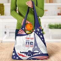 Personalized USA Swimming Grocery Bag One For All Summer Sport