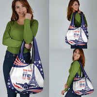 Personalized USA Swimming Grocery Bag One For All Summer Sport