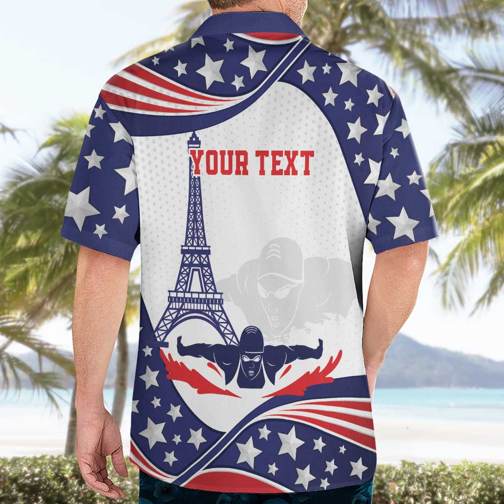 Personalized USA Swimming Hawaiian Shirt One For All Summer Sport - Wonder Print Shop