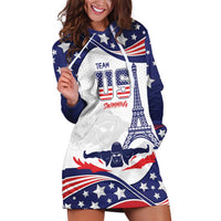 Personalized USA Swimming Hoodie Dress One For All Summer Sport - Wonder Print Shop