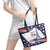 Personalized USA Swimming Leather Tote Bag One For All Summer Sport - Wonder Print Shop