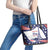 Personalized USA Swimming Leather Tote Bag One For All Summer Sport - Wonder Print Shop