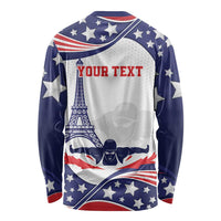 Personalized USA Swimming Long Sleeve Shirt One For All Summer Sport - Wonder Print Shop