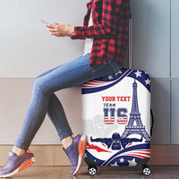 Personalized USA Swimming Luggage Cover One For All Summer Sport - Wonder Print Shop