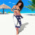 Personalized USA Swimming Sarong One For All Summer Sport - Wonder Print Shop