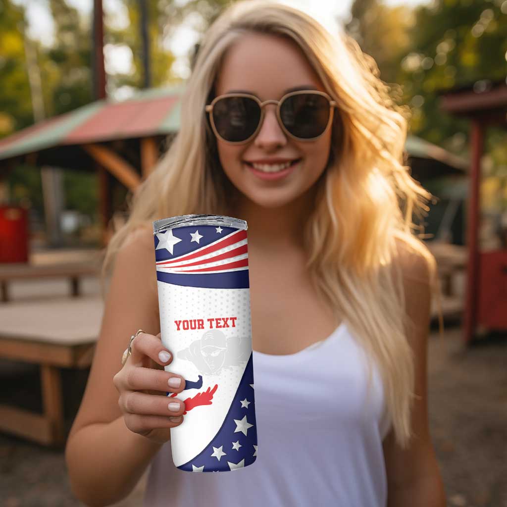 Personalized USA Swimming Skinny Tumbler One For All Summer Sport - Wonder Print Shop