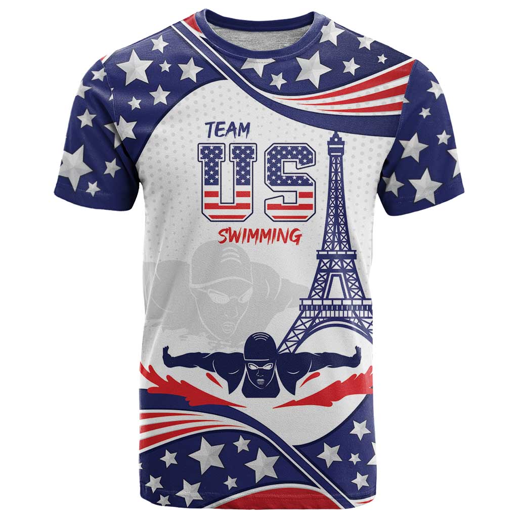 Personalized USA Swimming T Shirt One For All Summer Sport - Wonder Print Shop