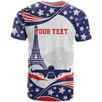 Personalized USA Swimming T Shirt One For All Summer Sport - Wonder Print Shop