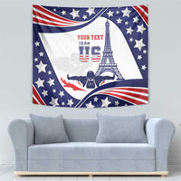 Personalized USA Swimming Tapestry One For All Summer Sport - Wonder Print Shop