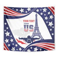 Personalized USA Swimming Tapestry One For All Summer Sport - Wonder Print Shop