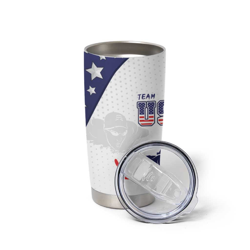 Personalized USA Swimming Tumbler Cup One For All Summer Sport - Wonder Print Shop
